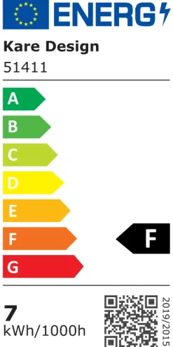 Żarówki*KARE Design Żarówka Flow LED E27 15x30 Cm