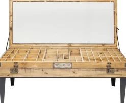 Stoliki Kawowe*KARE Design Ława Collector 122x55 Cm Drewniana
