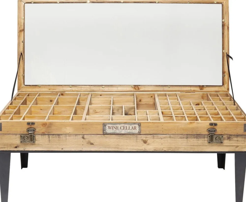 Stoliki Kawowe*KARE Design Ława Collector 122x55 Cm Drewniana