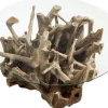 Stoliki Kawowe*KARE Design Ława Roots Ø100 Cm Drewniana