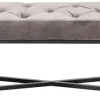 Ławki*KARE Design Ławka Crossover 150x40 Cm Szara