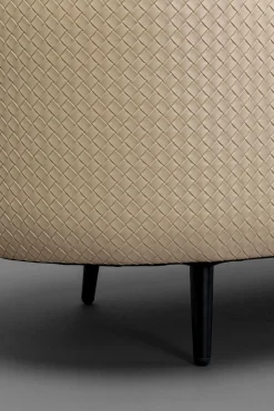 Ławki*KARE Design Ławka Do Przedpokoju Ze Schowkiem Beżowa PU 100 Cm
