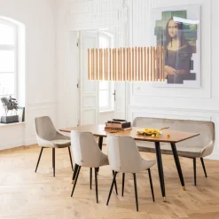 Ławki*KARE Design Ławka East Side 154x81 Cm Beżowa