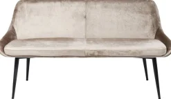 Ławki*KARE Design Ławka East Side 154x81 Cm Beżowa