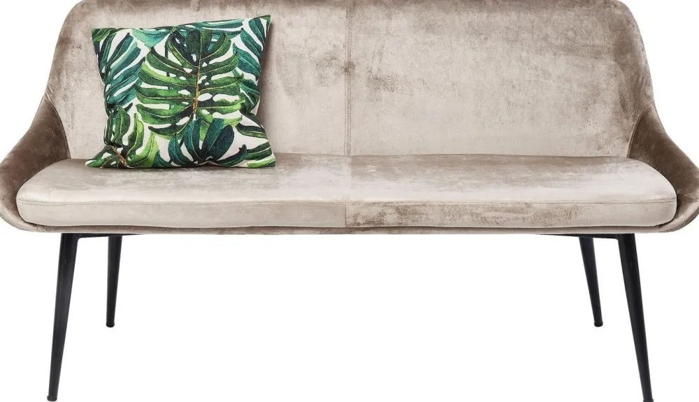 Ławki*KARE Design Ławka East Side 154x81 Cm Beżowa