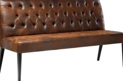 Ławki*KARE Design Ławka Econo 162x92 Cm Brązowa