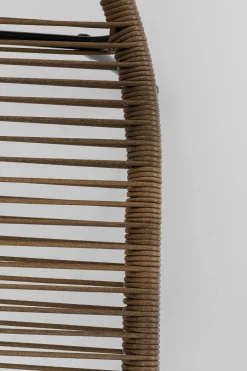 Sofy*KARE Design Ławka Ogrodowa Naturalna żyłkowa 121 Cm