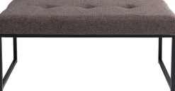Ławki*KARE Design Ławka Smart Dolce 90x40 Cm Brązowa