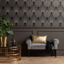 Ławki*KARE Design Ławka Wing 100x54 Cm Szara