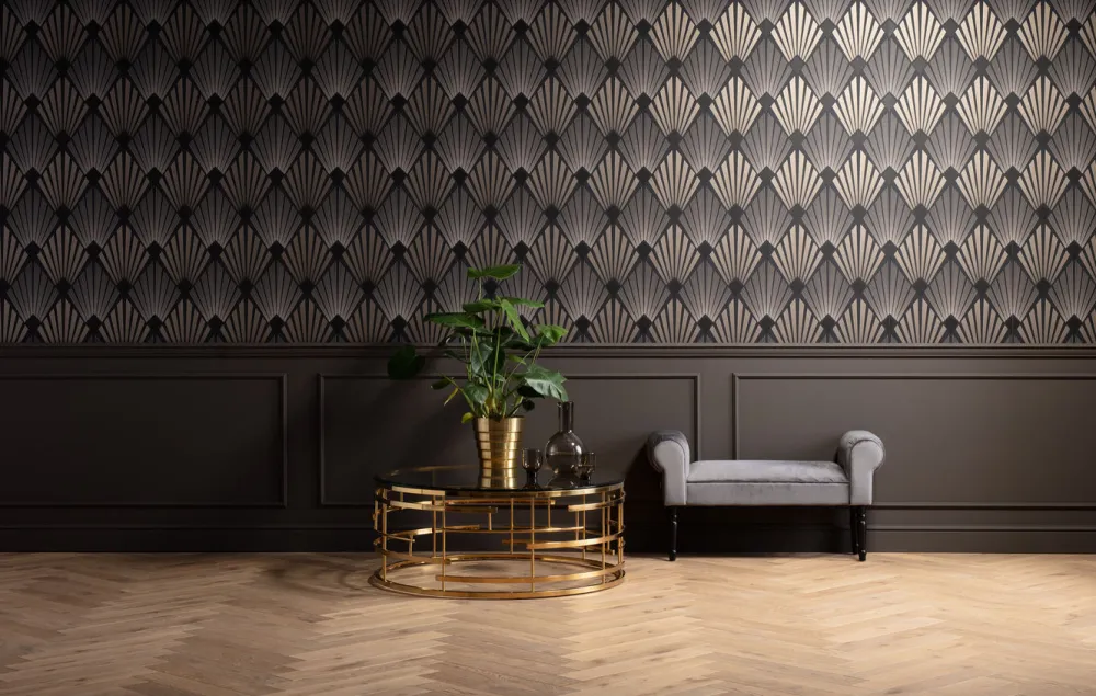 Ławki*KARE Design Ławka Wing 100x54 Cm Szara