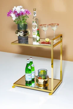 Barki*KARE Design Barek Classy 50x33 Cm Złoty