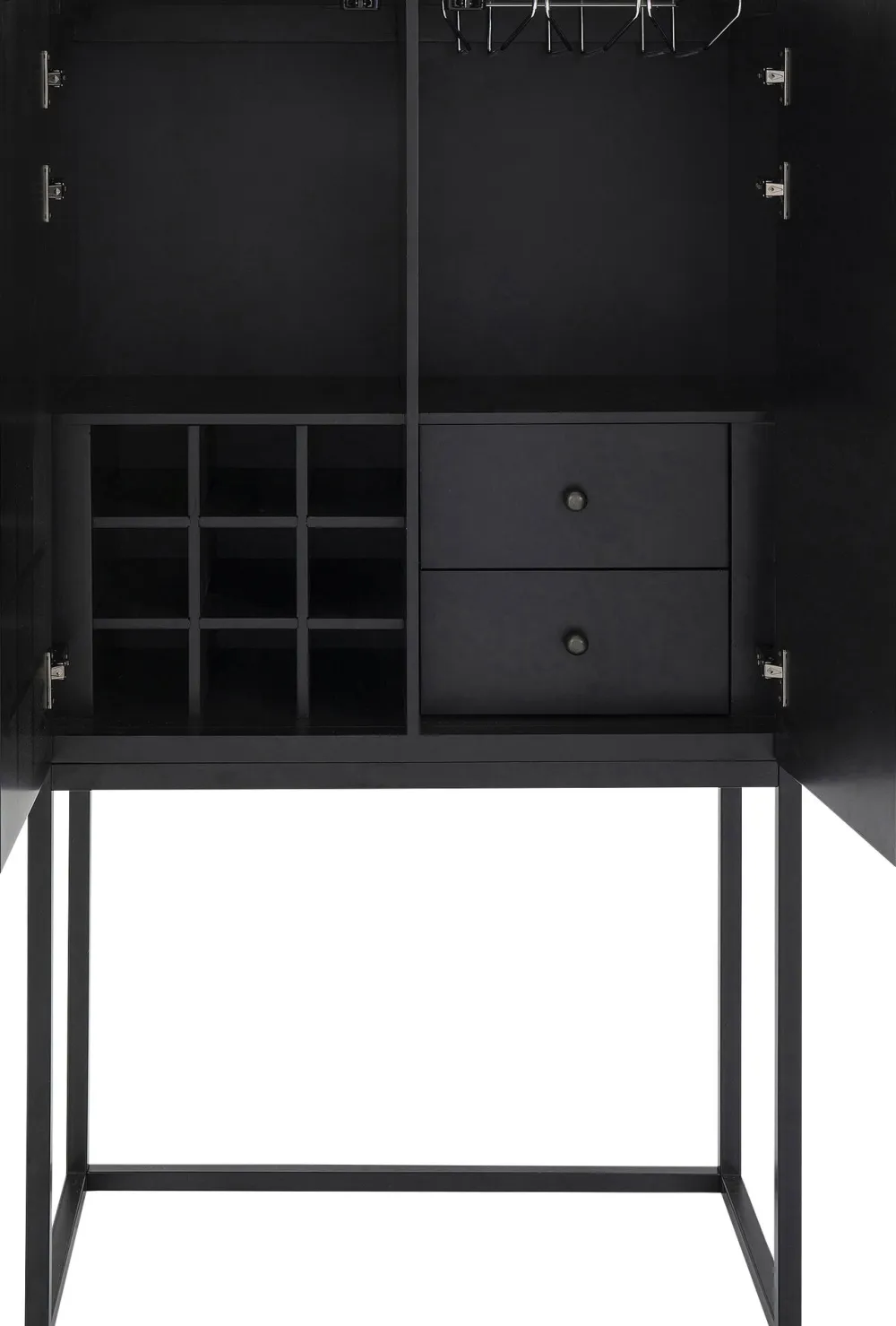 Barki*KARE Design Barek Do Salonu Szkło Lustrzane Kolory Tęczy 80x150 Cm