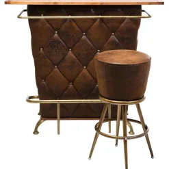 Barki*KARE Design Barek Lady Rock 120x104 Cm Brązowy