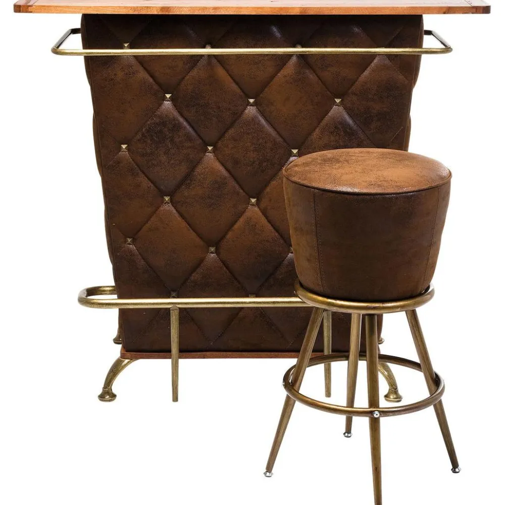 Barki*KARE Design Barek Lady Rock 120x104 Cm Brązowy