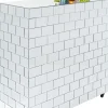 Barki*KARE Design Barek Lustrzany Na Kółkach Glamour 105x120 Cm
