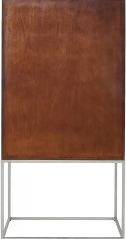 Barki*KARE Design Barek Luxury 89x181 Cm Srebrny