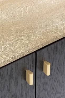 Barki*KARE Design Barek Na Kółkach Milano 97x93 Cm Ciemnobrązowy