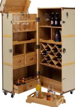 Barki*KARE Design Barek Na Kółkach Rozkładany Tapicerowany 64x145 Cm