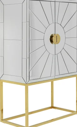 Barki*KARE Design Barek Queen 92x147 Cm Lustrzany - Podstawa Złota