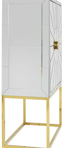 Barki*KARE Design Barek Queen 92x147 Cm Lustrzany - Podstawa Złota