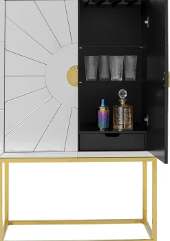 Barki*KARE Design Barek Queen 92x147 Cm Lustrzany - Podstawa Złota