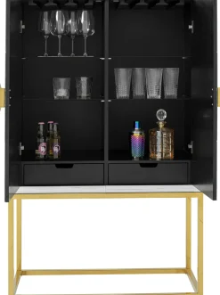 Barki*KARE Design Barek Queen 92x147 Cm Lustrzany - Podstawa Złota
