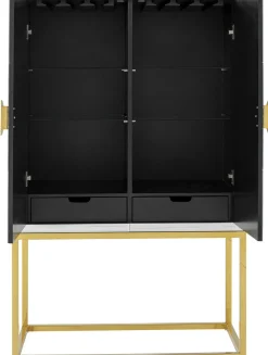 Barki*KARE Design Barek Queen 92x147 Cm Lustrzany - Podstawa Złota