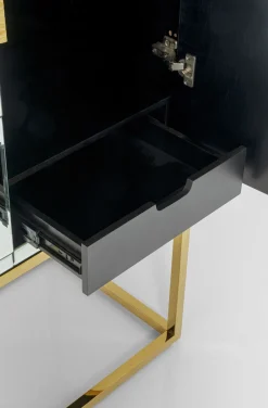 Barki*KARE Design Barek Queen 92x147 Cm Lustrzany - Podstawa Złota