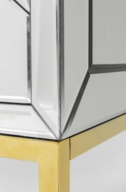 Barki*KARE Design Barek Queen 92x147 Cm Lustrzany - Podstawa Złota