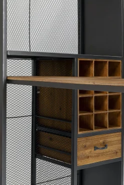 Barki*KARE Design Barek Vinoteca 134x201 Cm Naturalny