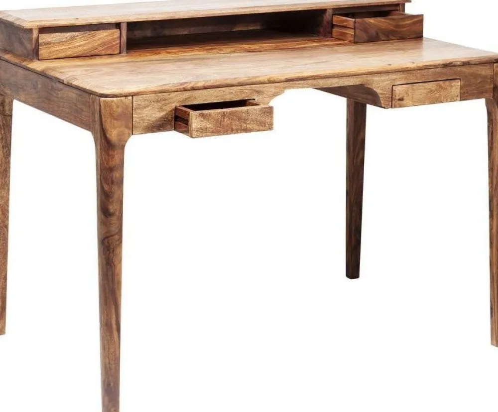Biurka*KARE Design Biurko Brooklyn 110x70 Cm Drewniane
