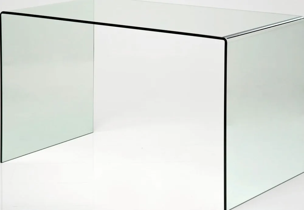 Biurka*KARE Design Biurko Clear Club 125x60 Cm Transparentne