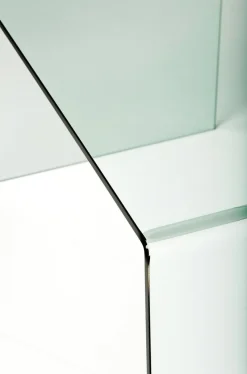 Biurka*KARE Design Biurko Clear Club 125x60 Cm Transparentne