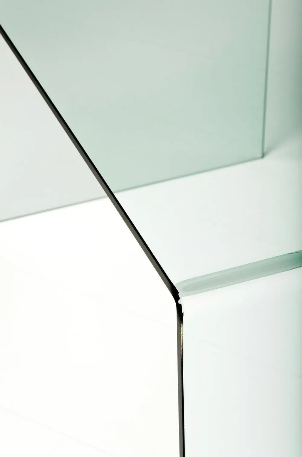 Biurka*KARE Design Biurko Clear Club 125x60 Cm Transparentne