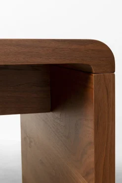 Biurka*KARE Design Biurko Duże Fornirowane Orzech 180x85 Cm