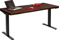 Biurka*KARE Design Biurko Harmony 160x80 Cm Akacja Brązowe - Nogi Czarne