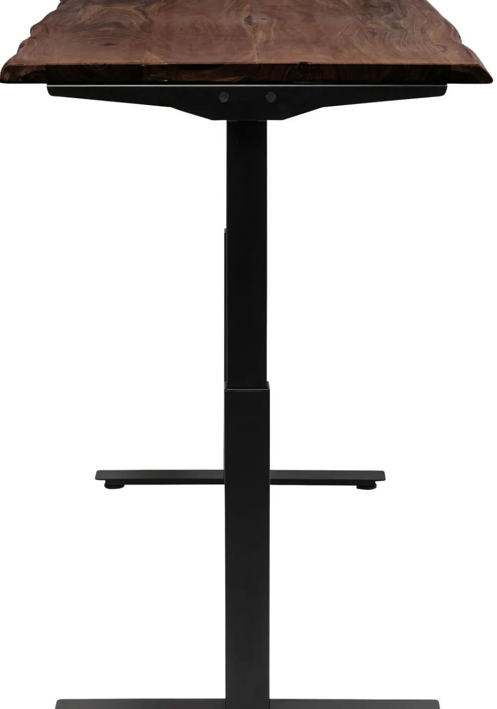 Biurka*KARE Design Biurko Harmony 160x80 Cm Akacja Brązowe - Nogi Czarne