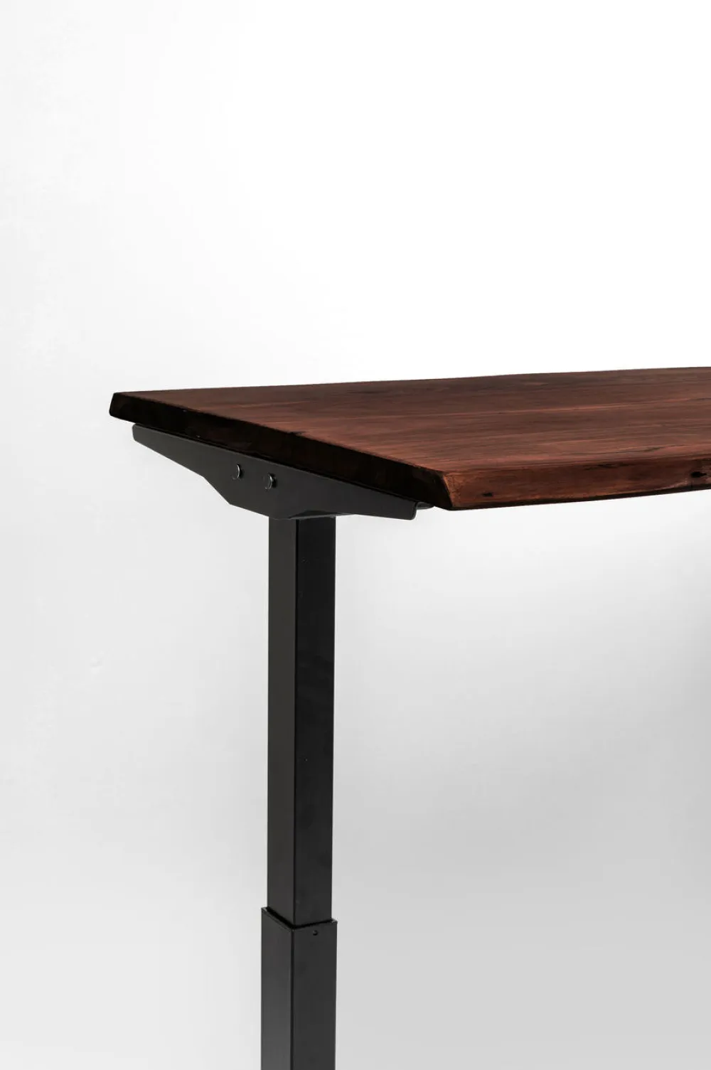 Biurka*KARE Design Biurko Harmony 160x80 Cm Akacja Brązowe - Nogi Czarne