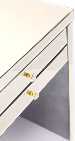 Biurka*KARE Design Biurko Luxury Champagne 140x61 Cm Szampańskie