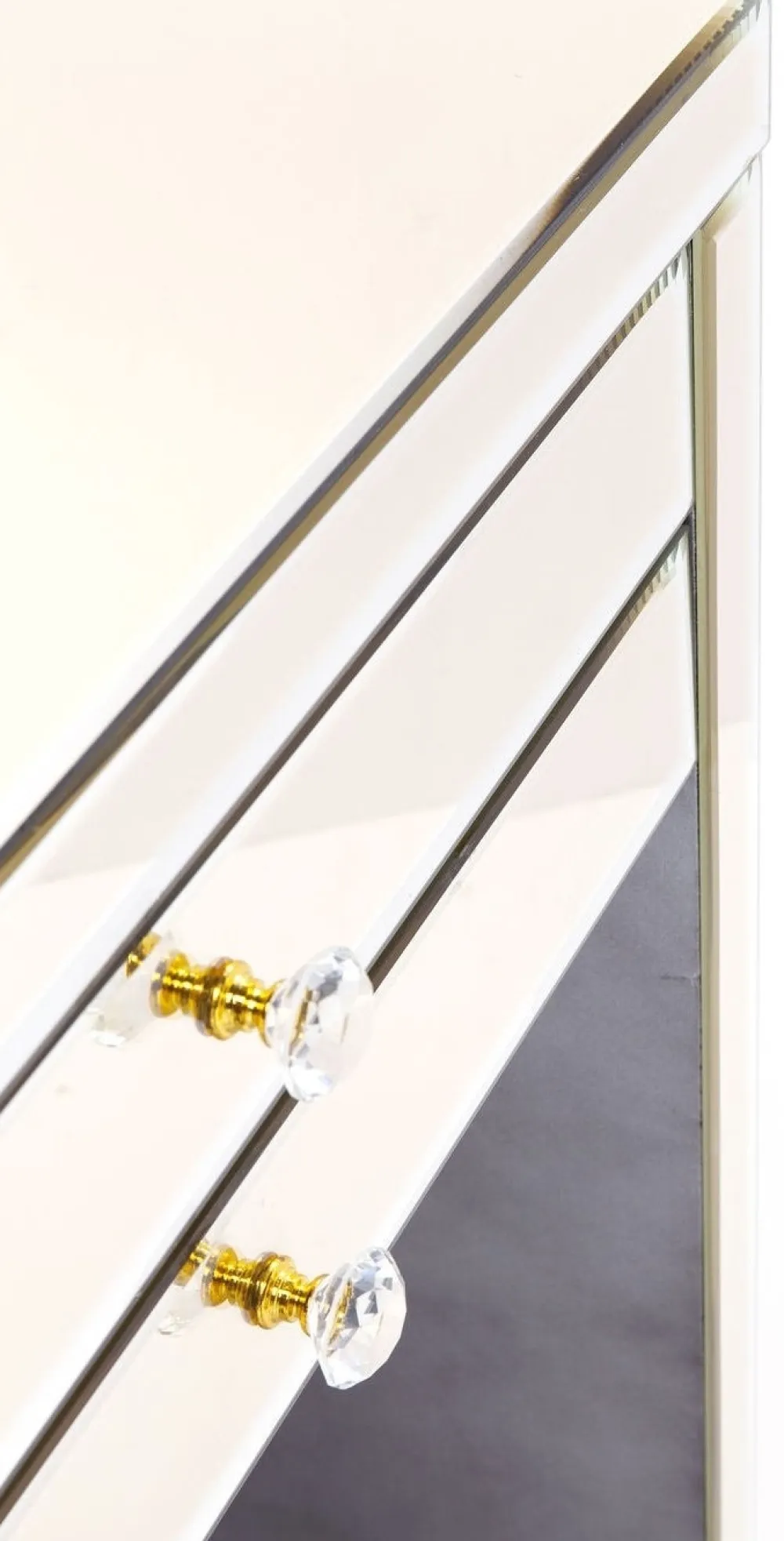 Biurka*KARE Design Biurko Luxury Champagne 140x61 Cm Szampańskie