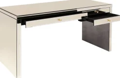 Biurka*KARE Design Biurko Luxury Champagne 140x61 Cm Szampańskie