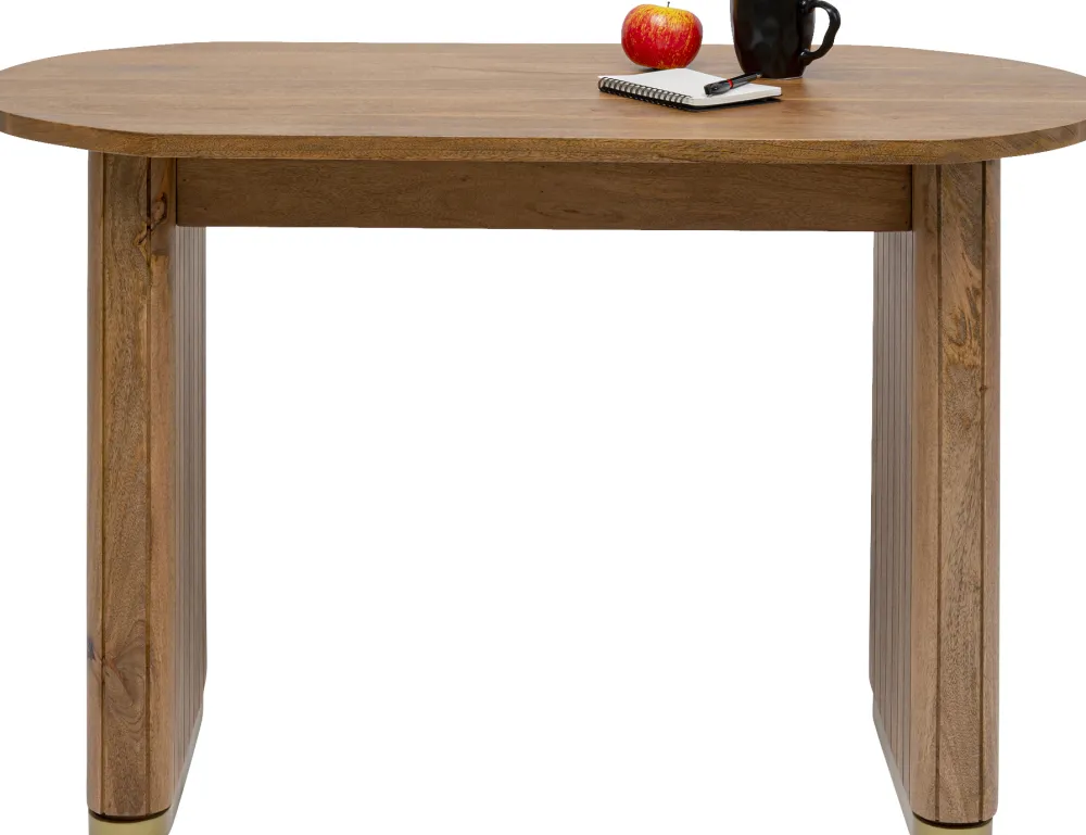Biurka*KARE Design Biurko Nowoczesne Z Drewna Mango 110x55 Cm