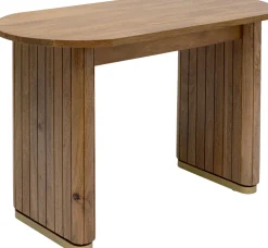 Biurka*KARE Design Biurko Nowoczesne Z Drewna Mango 110x55 Cm