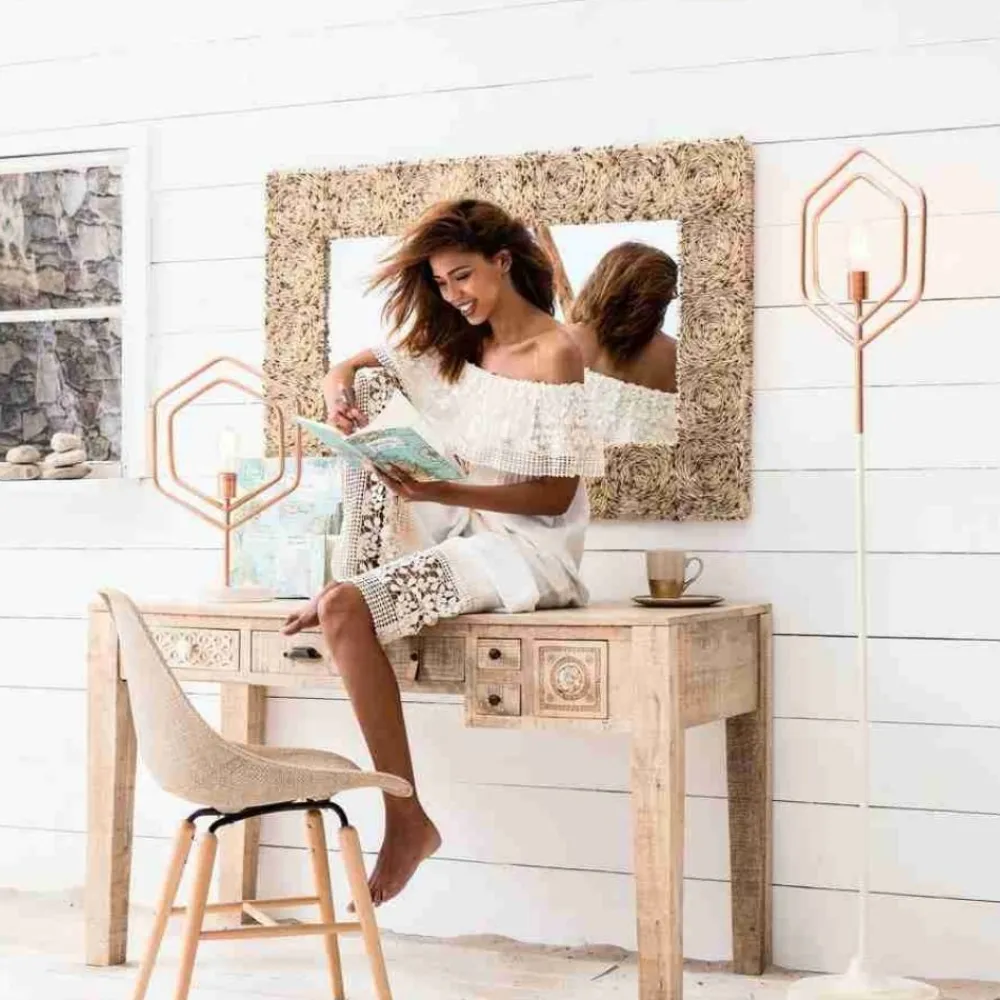 Biurka*KARE Design Biurko Puro 135x60 Cm Naturalne