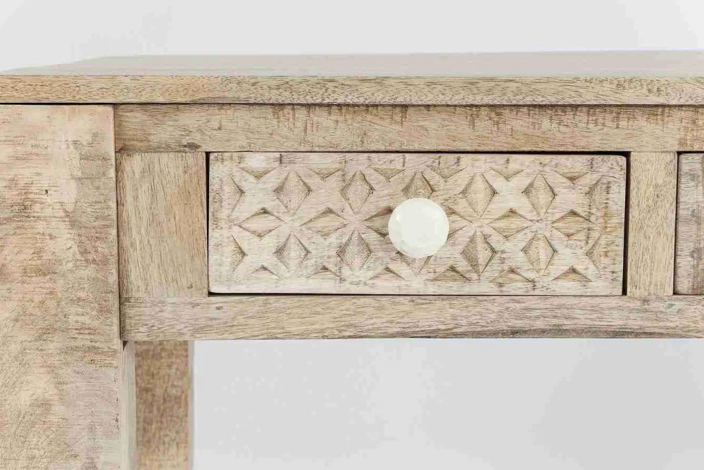 Biurka*KARE Design Biurko Puro 135x60 Cm Naturalne