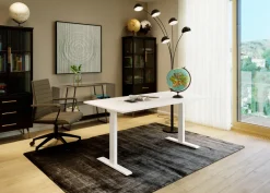 Biurka*KARE Design Biurko Smart 120x60 Cm Białe