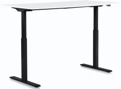 Biurka*KARE Design Biurko Smart 160x80 Cm Biało-czarne