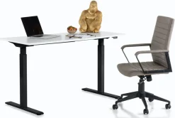 Biurka*KARE Design Biurko Smart 120x70 Cm Biało-czarne