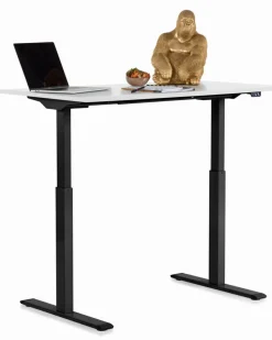 Biurka*KARE Design Biurko Smart 140x60 Cm Biało-czarne