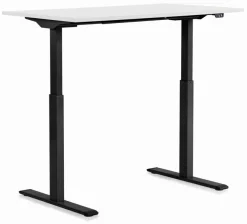 Biurka*KARE Design Biurko Smart 140x60 Cm Biało-czarne
